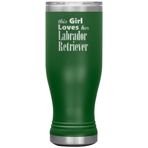 Labrador Retriever - 20oz BOHO Insulated Tumbler