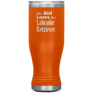 Labrador Retriever - 20oz BOHO Insulated Tumbler