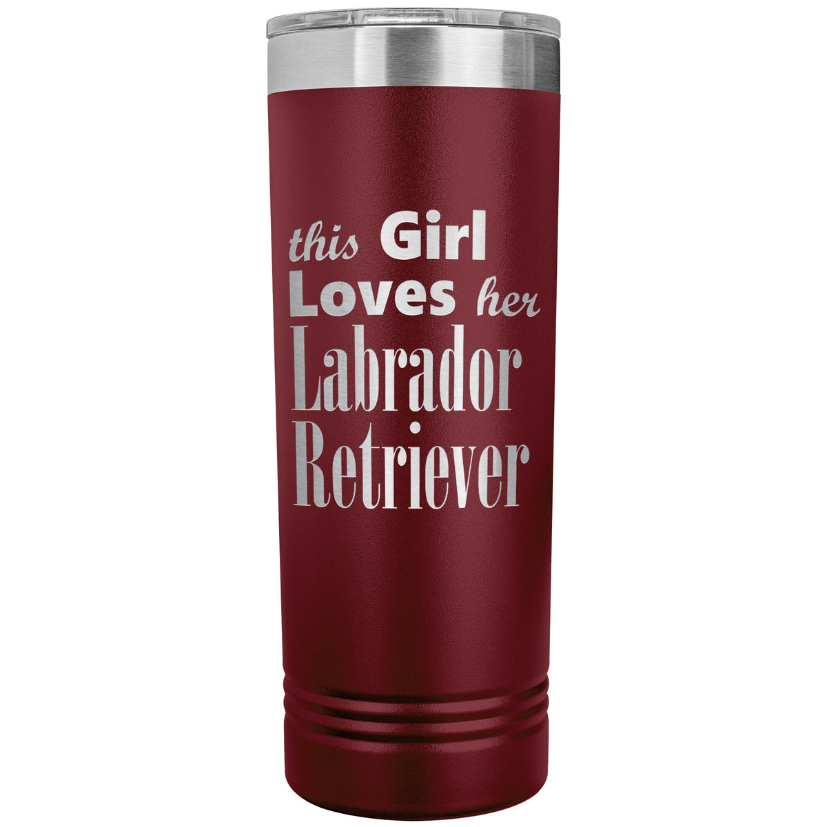 Labrador Retriever - 22oz Insulated Skinny Tumbler
