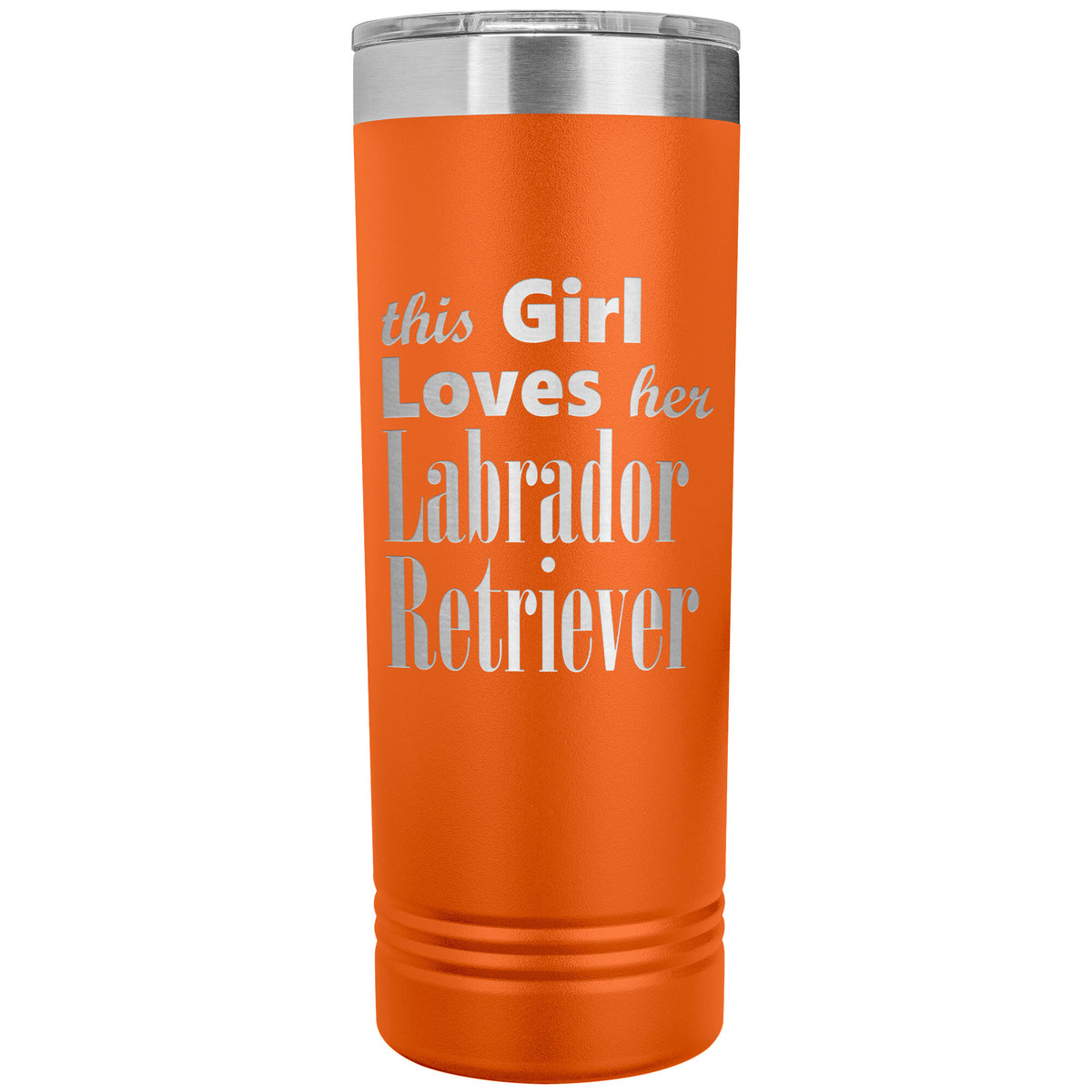 Labrador Retriever - 22oz Insulated Skinny Tumbler