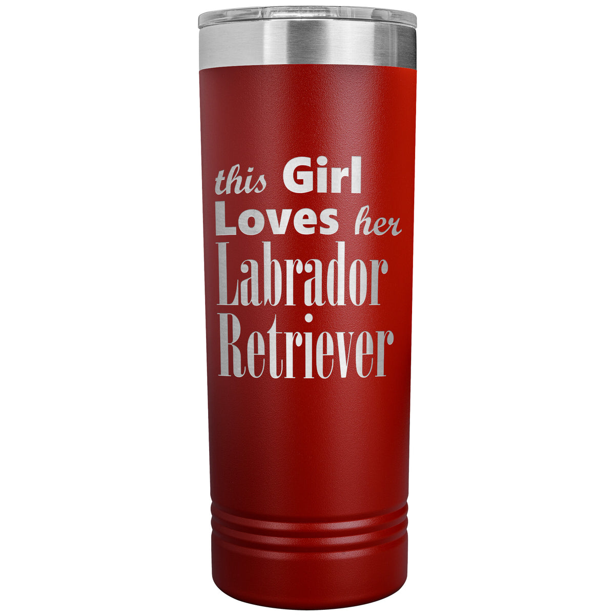 Labrador Retriever - 22oz Insulated Skinny Tumbler
