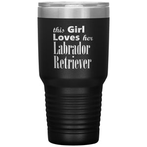 Labrador Retriever - 30oz Insulated Tumbler