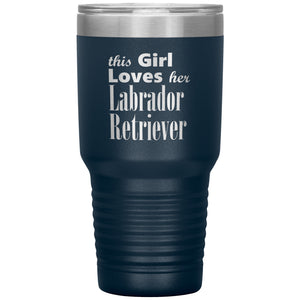 Labrador Retriever - 30oz Insulated Tumbler