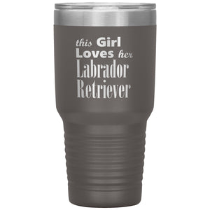 Labrador Retriever - 30oz Insulated Tumbler