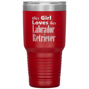Labrador Retriever - 30oz Insulated Tumbler