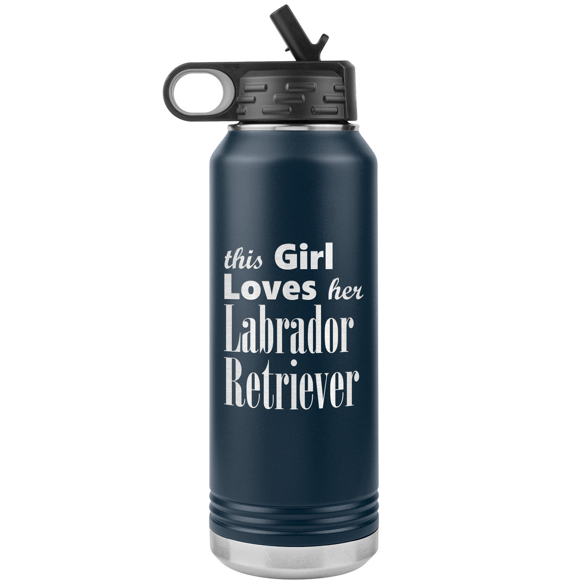 Labrador Retriever - 32oz Insulated Water Bottle