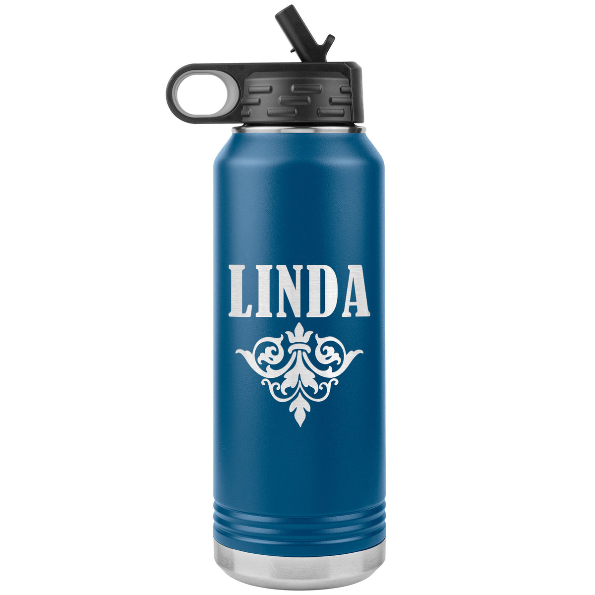 Linda v01 - 32oz Insulated Water Bottle