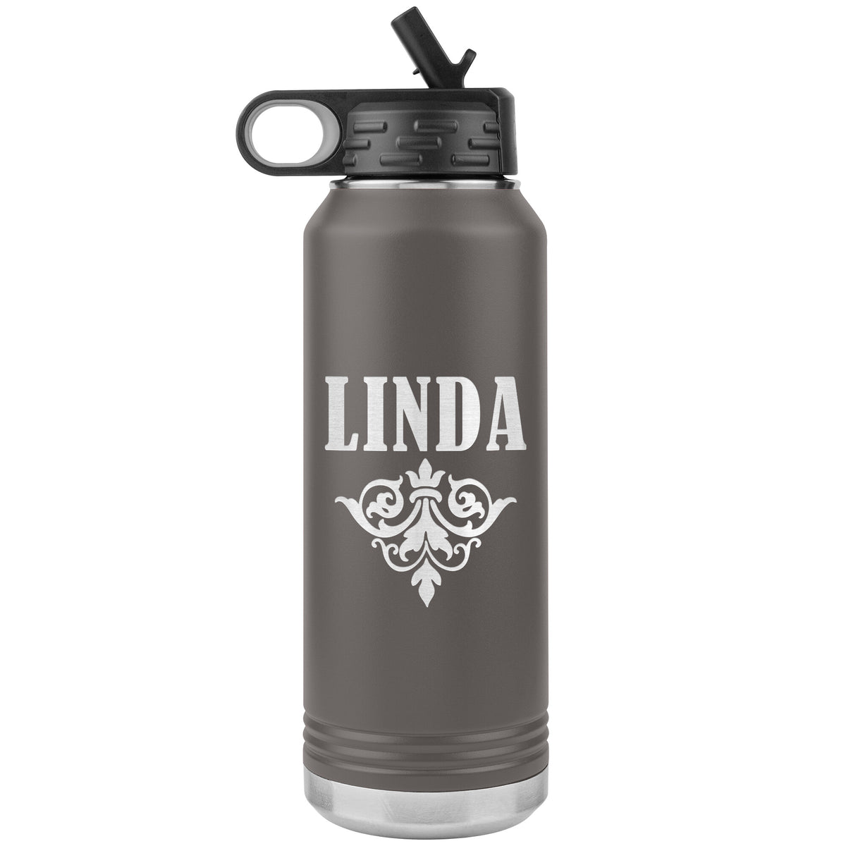 Linda v01 - 32oz Insulated Water Bottle