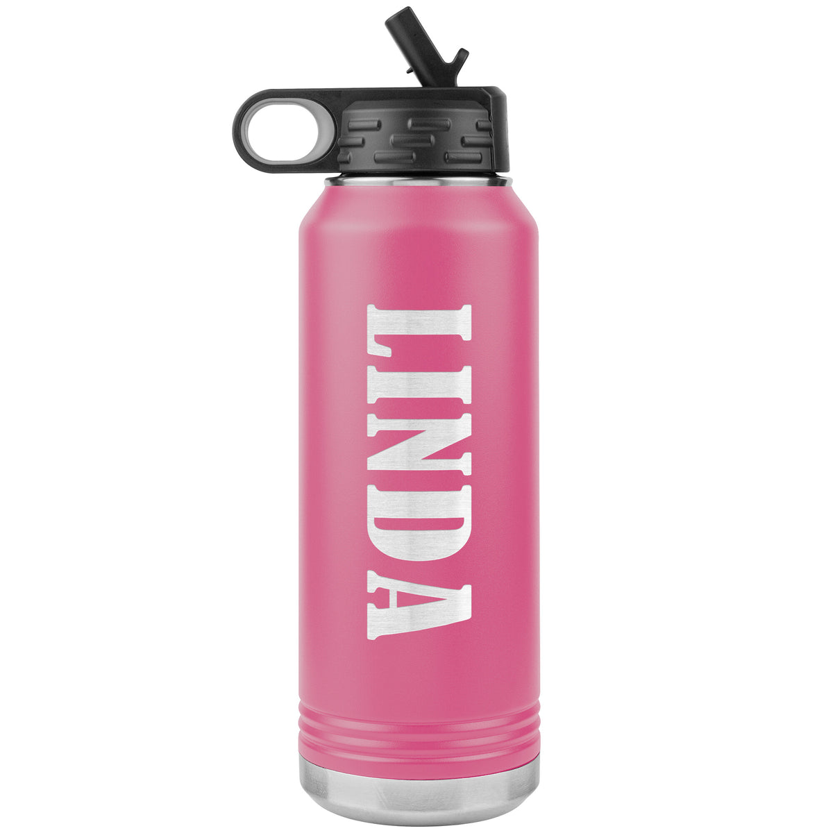 Linda v02 - 32oz Insulated Water Bottle
