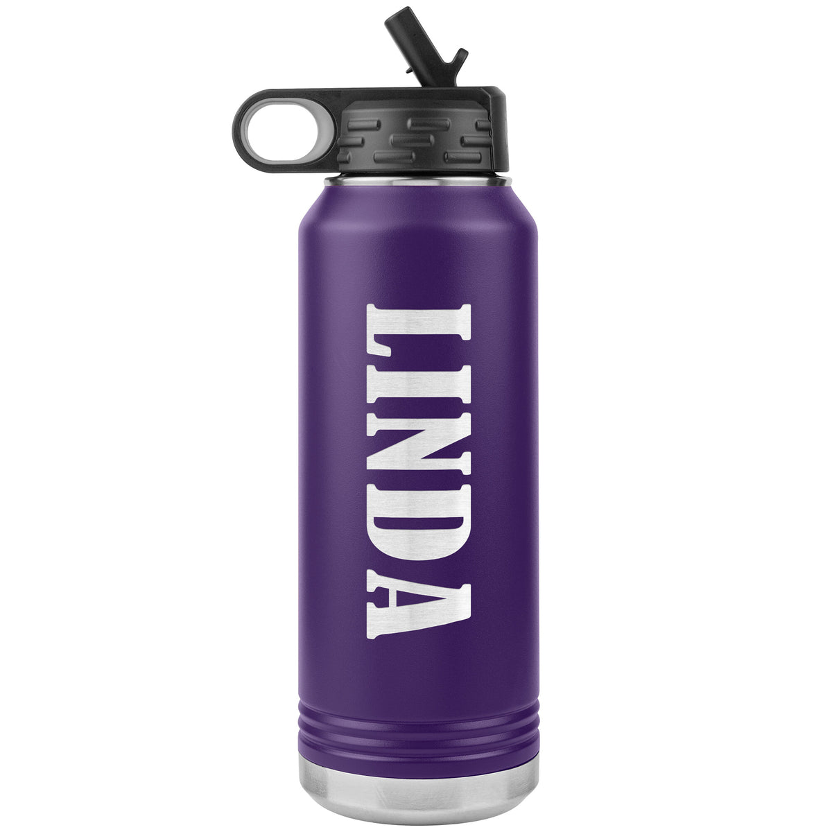 Linda v02 - 32oz Insulated Water Bottle