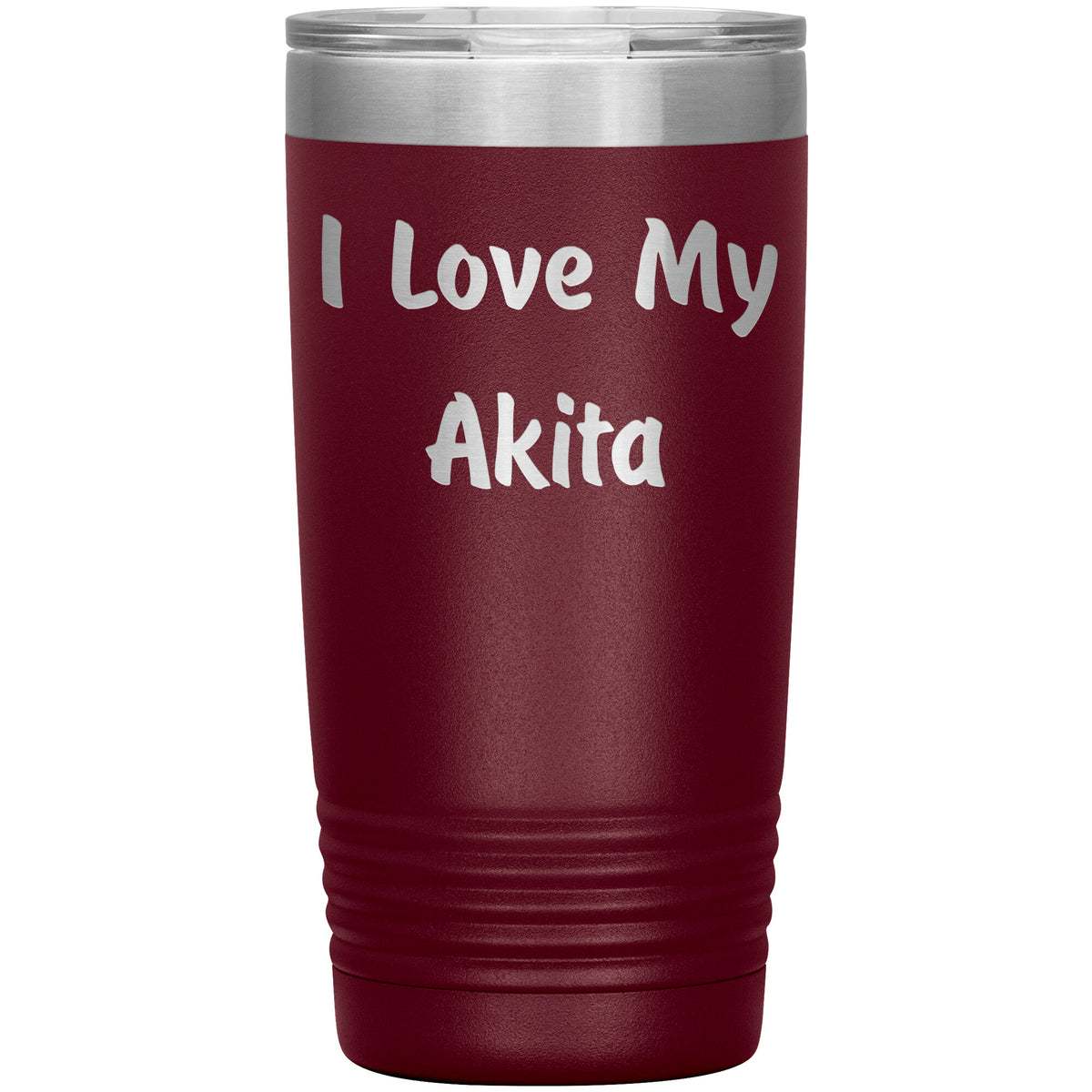 Love My Akita v4 - 20oz Insulated Tumbler
