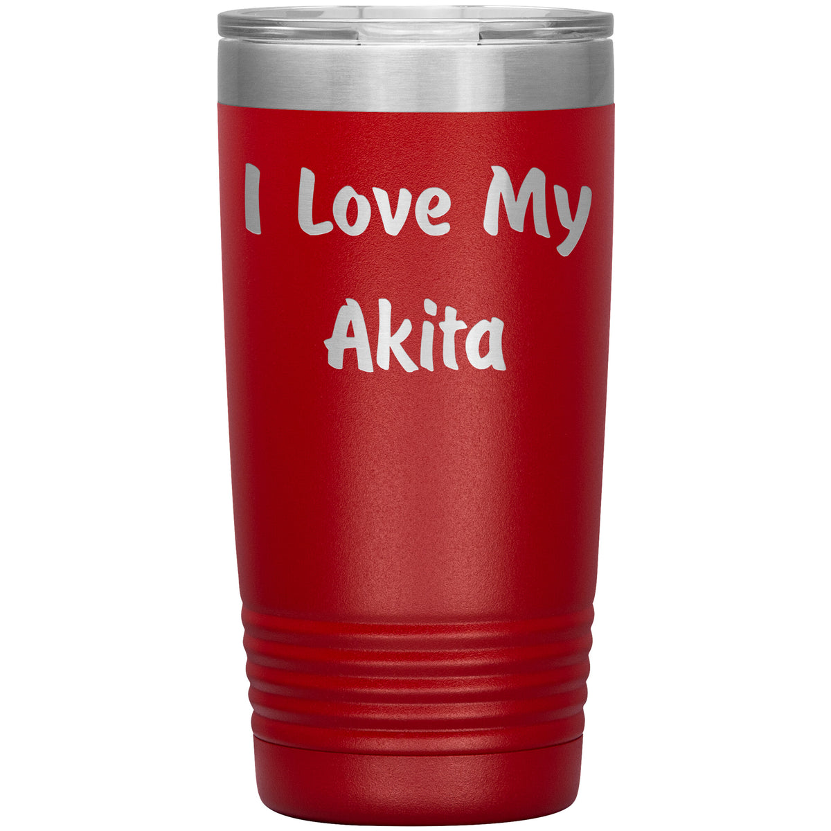 Love My Akita v4 - 20oz Insulated Tumbler