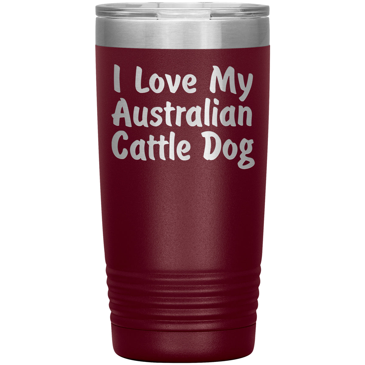Love My Australian Cattle Dog v4 - 20oz Insulated Tumbler