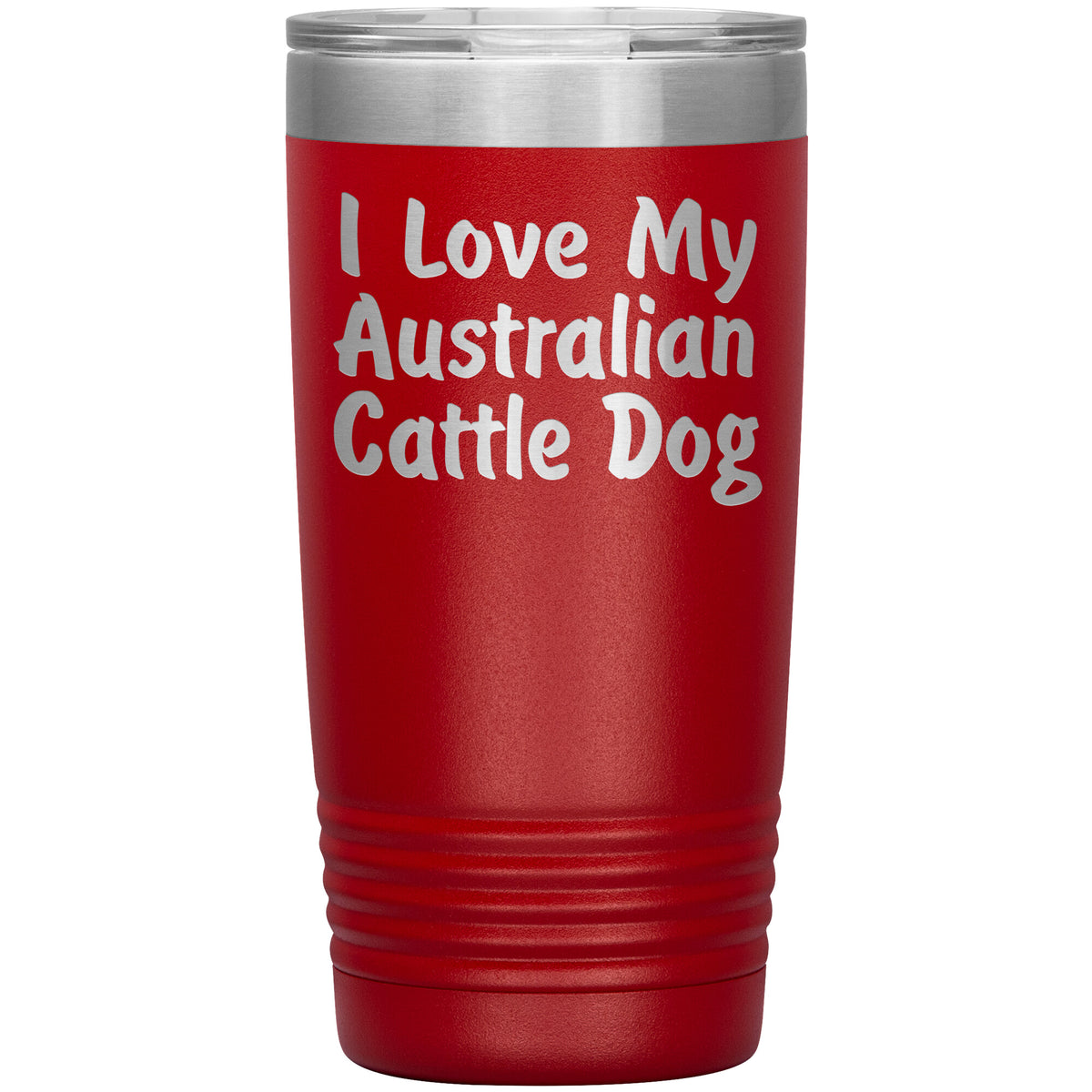 Love My Australian Cattle Dog v4 - 20oz Insulated Tumbler