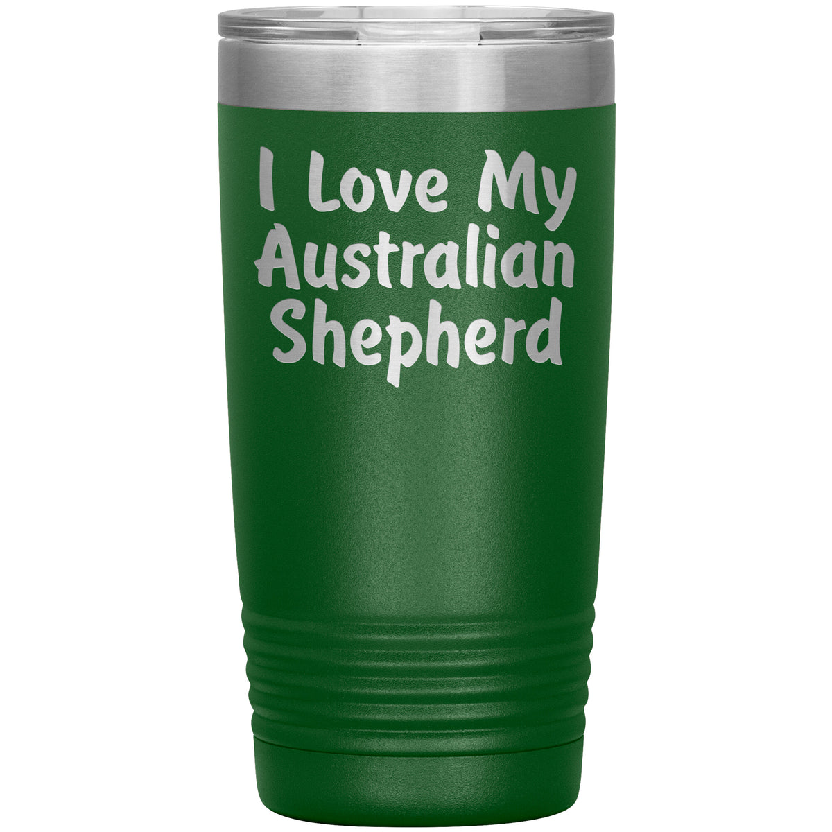 Love My Australian Shepherd v4 - 20oz Insulated Tumbler