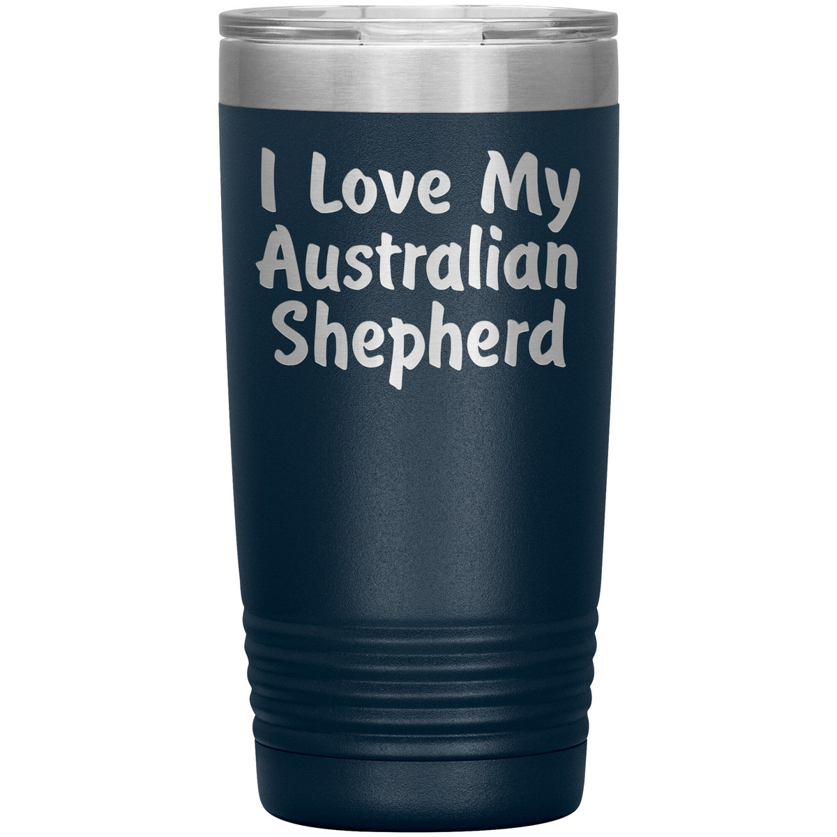 Love My Australian Shepherd v4 - 20oz Insulated Tumbler