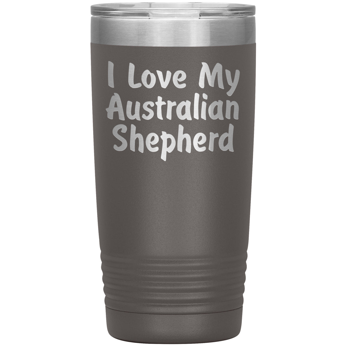 Love My Australian Shepherd v4 - 20oz Insulated Tumbler