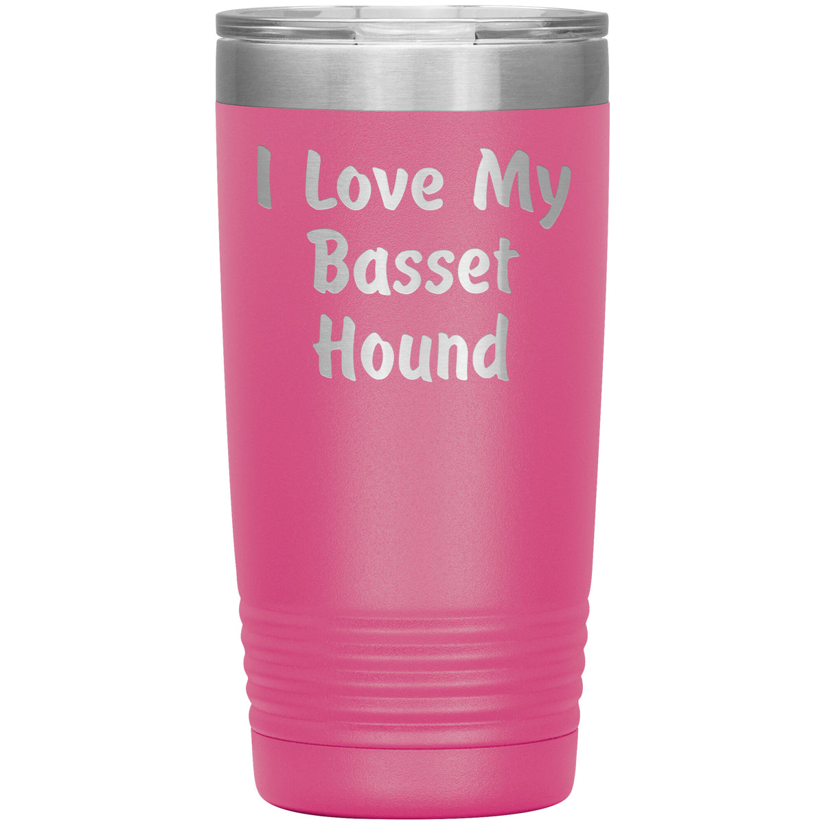 Love My Basset Hound v4 - 20oz Insulated Tumbler