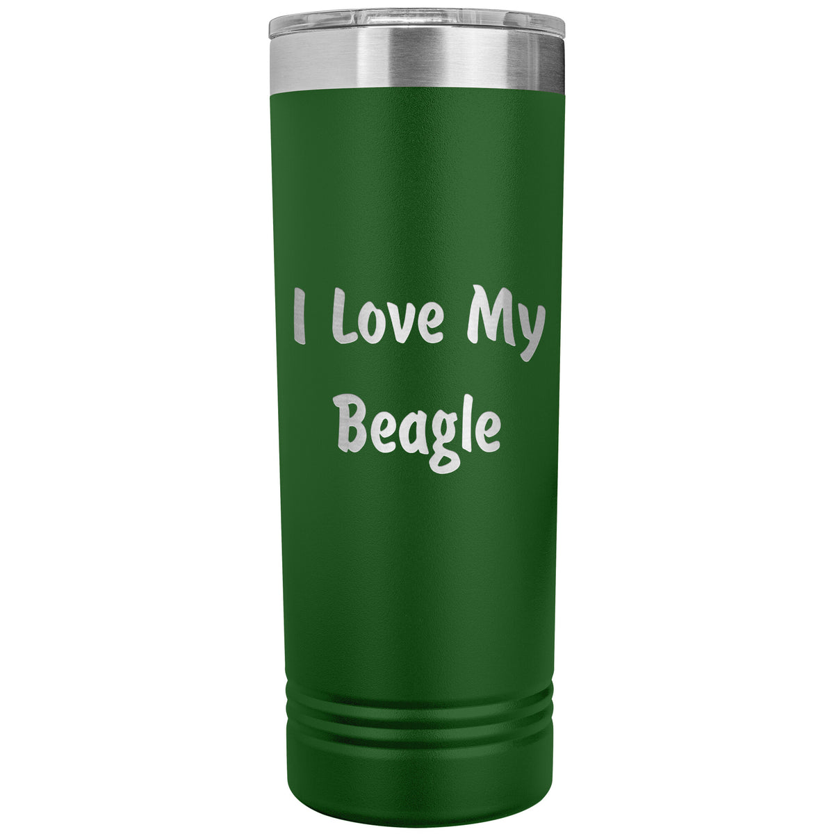 Love My Beagle v4 - 22oz Insulated Skinny Tumbler