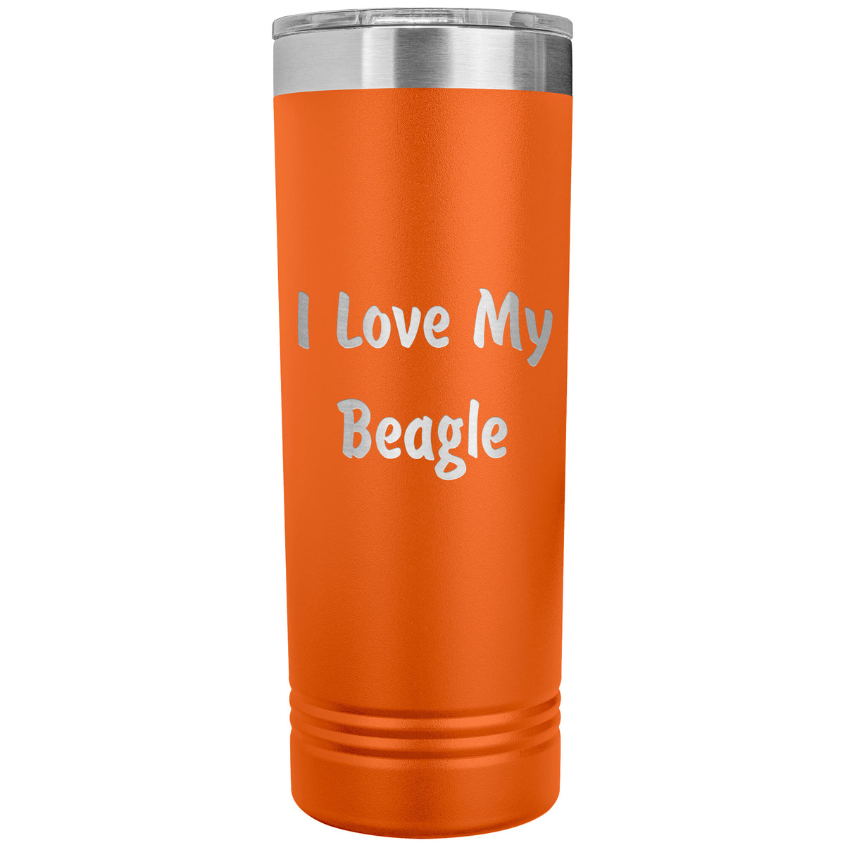 Love My Beagle v4 - 22oz Insulated Skinny Tumbler