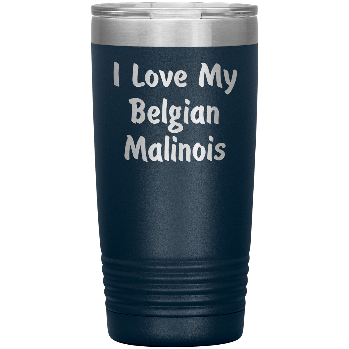 Love My Belgian Malinois v4 - 20oz Insulated Tumbler