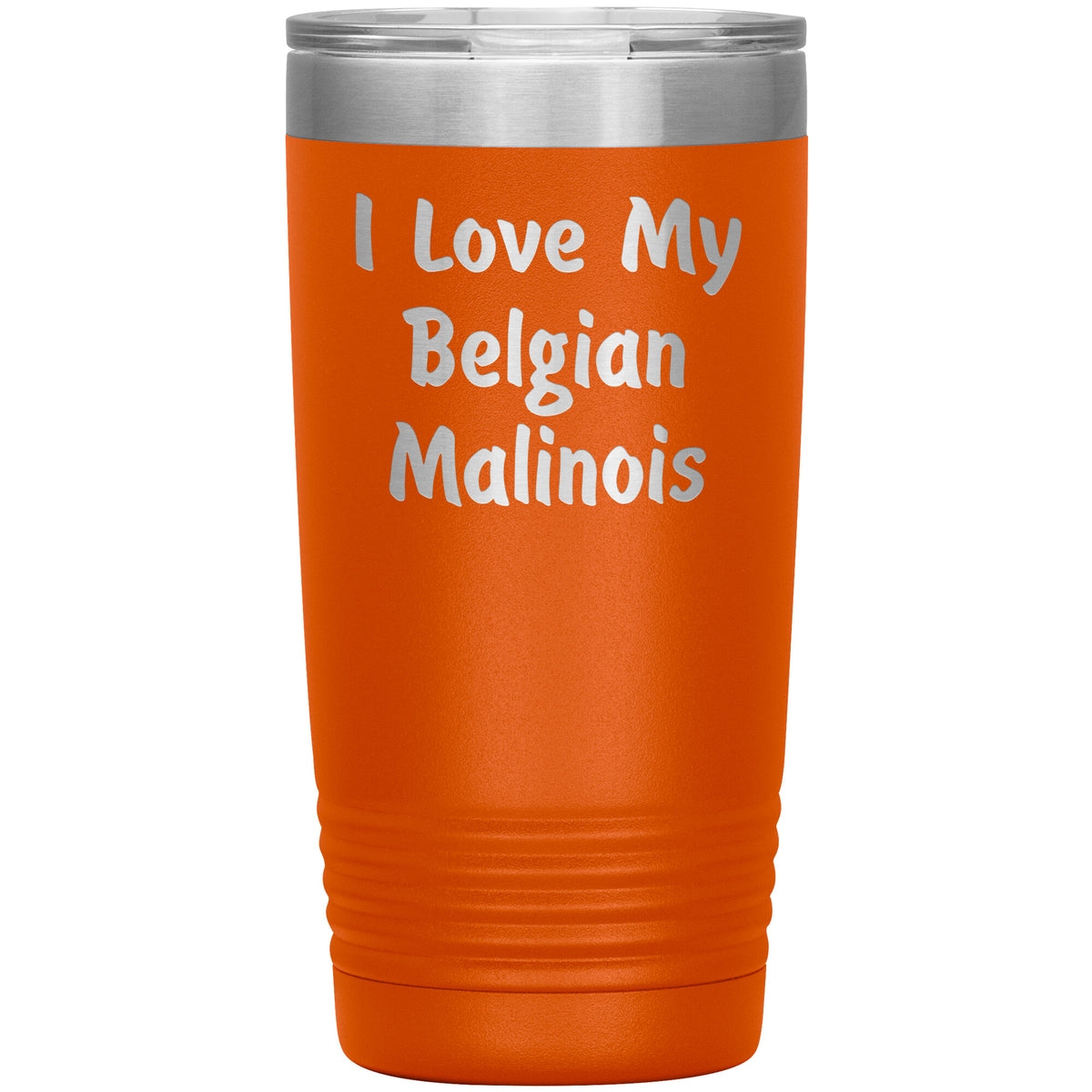 Love My Belgian Malinois v4 - 20oz Insulated Tumbler