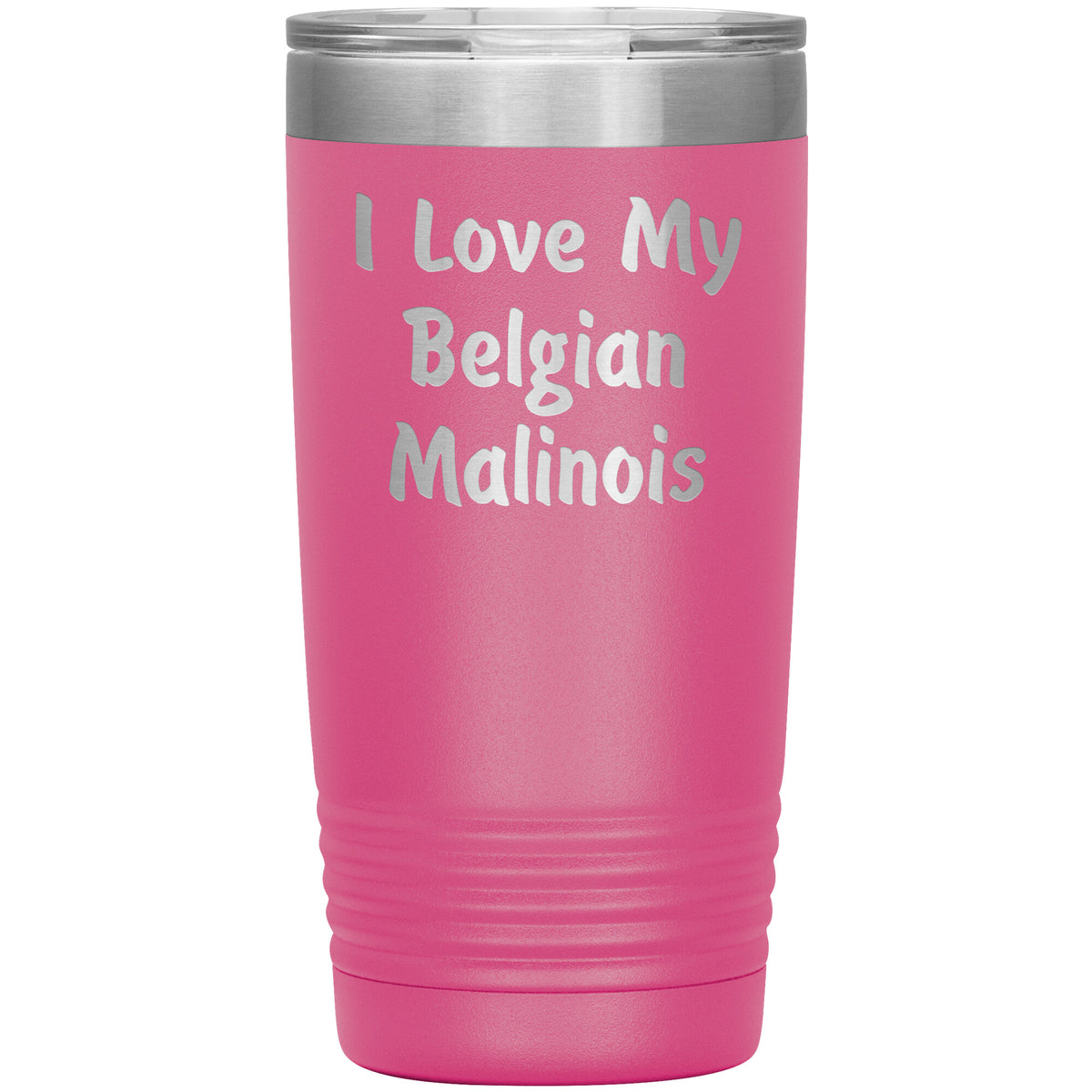 Love My Belgian Malinois v4 - 20oz Insulated Tumbler