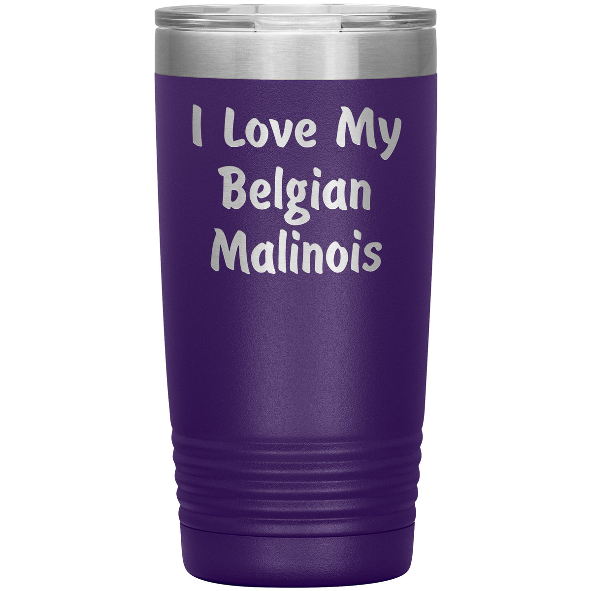 Love My Belgian Malinois v4 - 20oz Insulated Tumbler