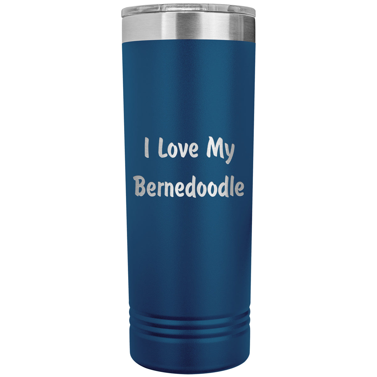 Love My Bernedoodle v4 - 22oz Insulated Skinny Tumbler