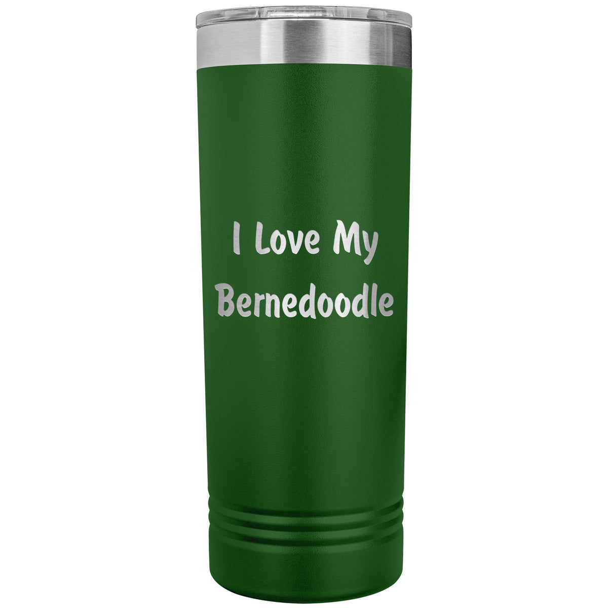 Love My Bernedoodle v4 - 22oz Insulated Skinny Tumbler