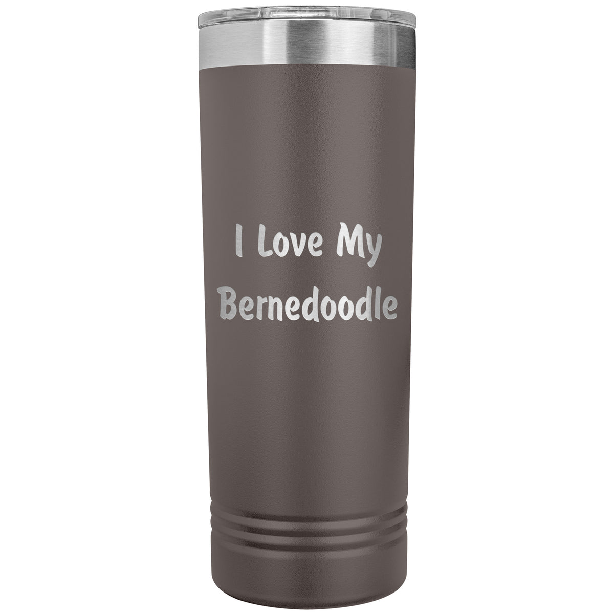 Love My Bernedoodle v4 - 22oz Insulated Skinny Tumbler