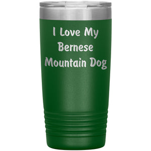 Love My Bernese Mountain Dog v4 - 20oz Insulated Tumbler