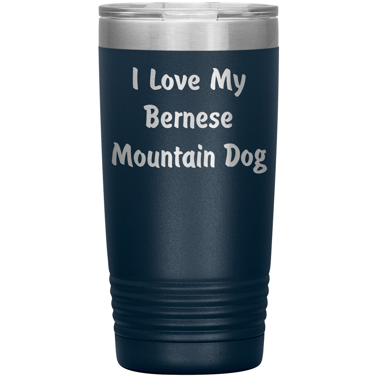 Love My Bernese Mountain Dog v4 - 20oz Insulated Tumbler