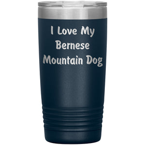 Love My Bernese Mountain Dog v4 - 20oz Insulated Tumbler