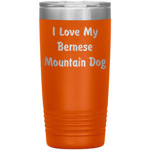 Love My Bernese Mountain Dog v4 - 20oz Insulated Tumbler