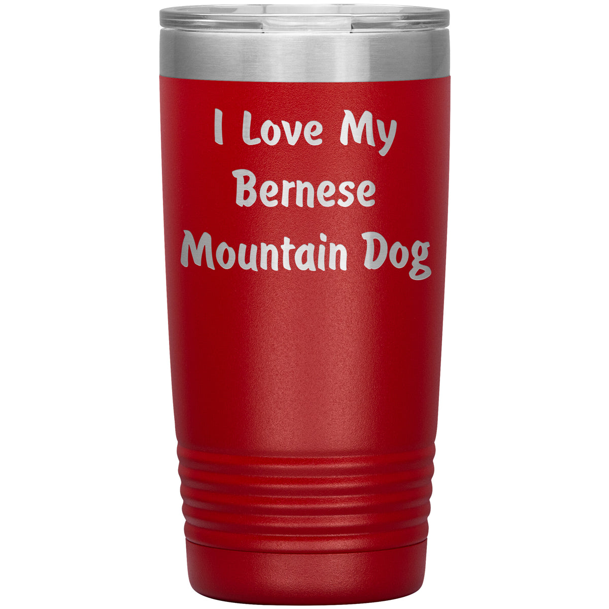 Love My Bernese Mountain Dog v4 - 20oz Insulated Tumbler