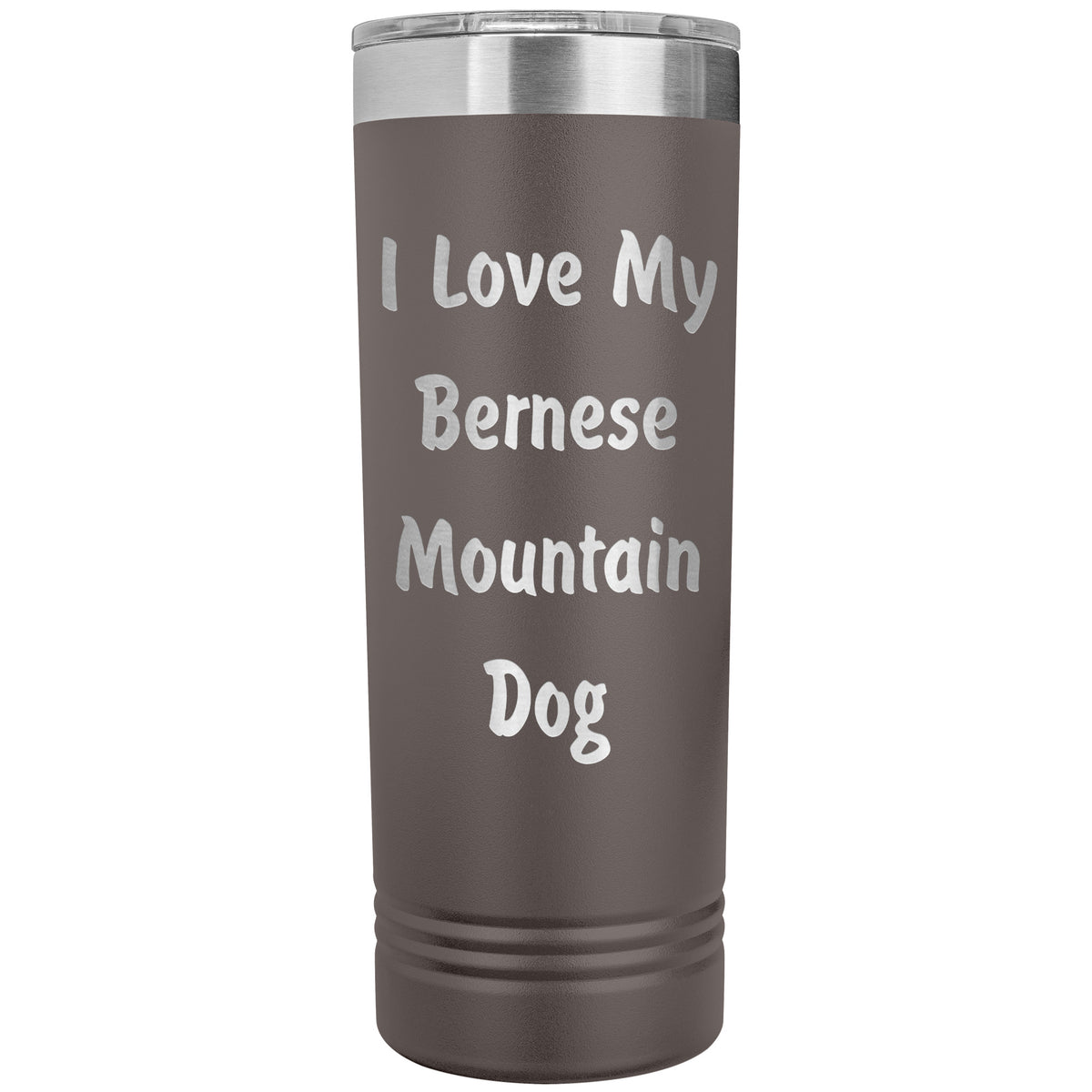 Love My Bernese Mountain Dog v4 - 22oz Insulated Skinny Tumbler