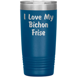 Love My Bichon Frise v4 - 20oz Insulated Tumbler