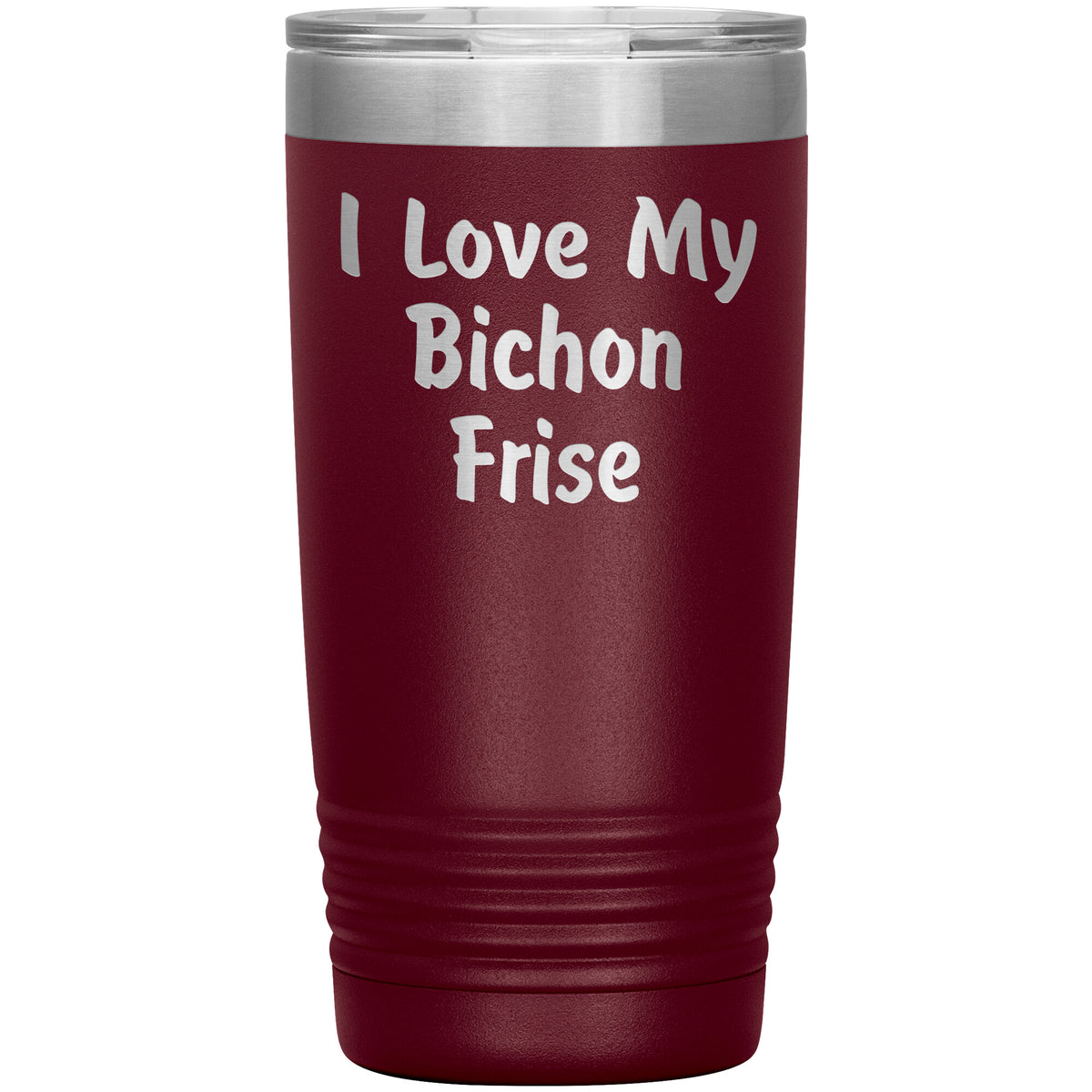 Love My Bichon Frise v4 - 20oz Insulated Tumbler