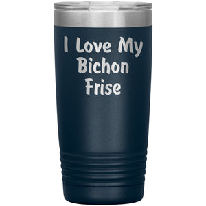Love My Bichon Frise v4 - 20oz Insulated Tumbler