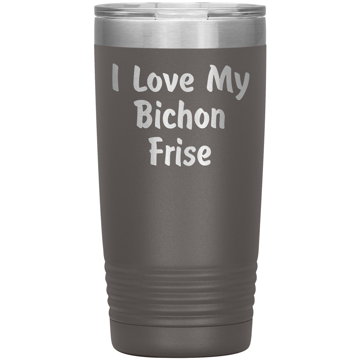 Love My Bichon Frise v4 - 20oz Insulated Tumbler