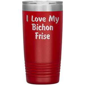 Love My Bichon Frise v4 - 20oz Insulated Tumbler