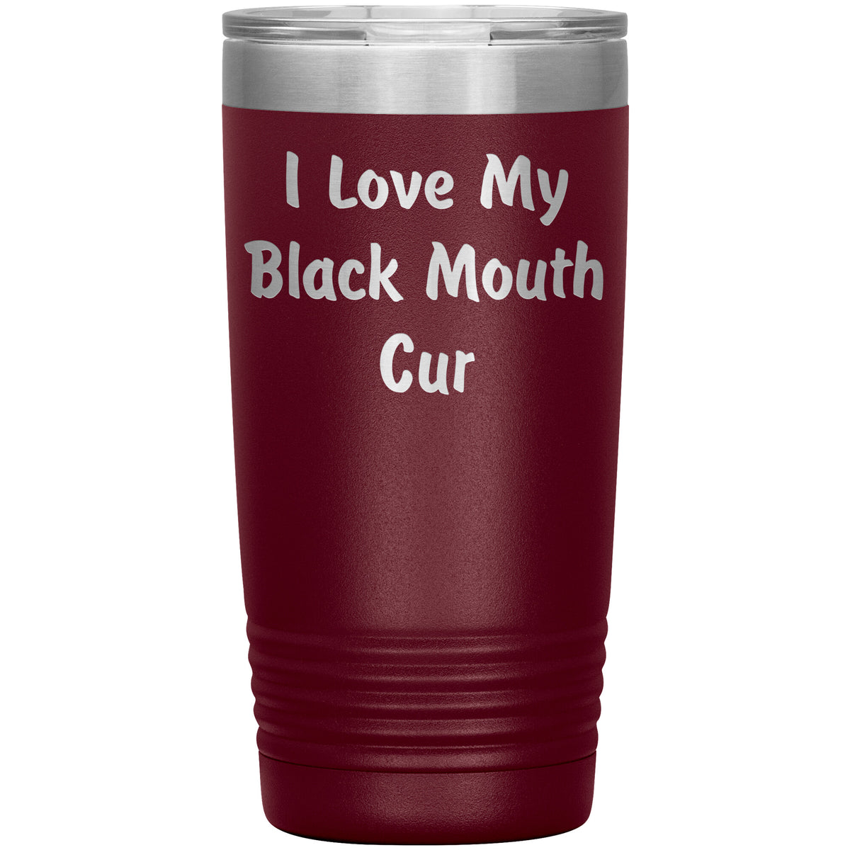 Love My Black Mouth Cur v4 - 20oz Insulated Tumbler