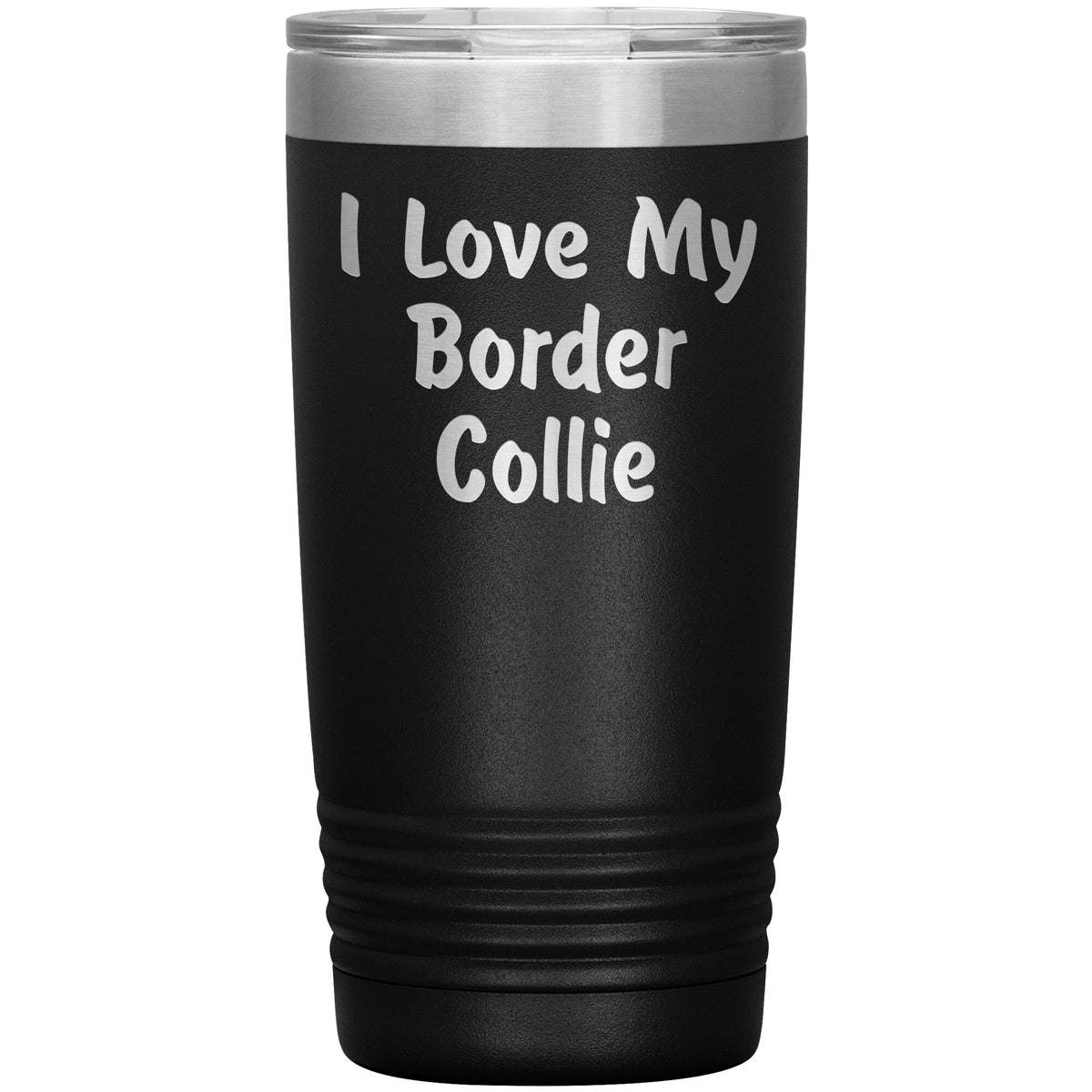 Love My Border Collie v4 - 20oz Insulated Tumbler