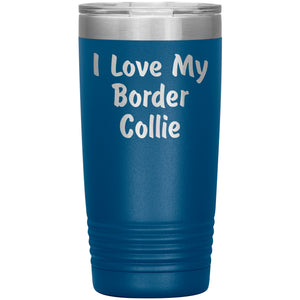 Love My Border Collie v4 - 20oz Insulated Tumbler