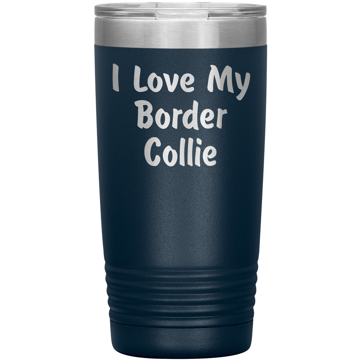 Love My Border Collie v4 - 20oz Insulated Tumbler