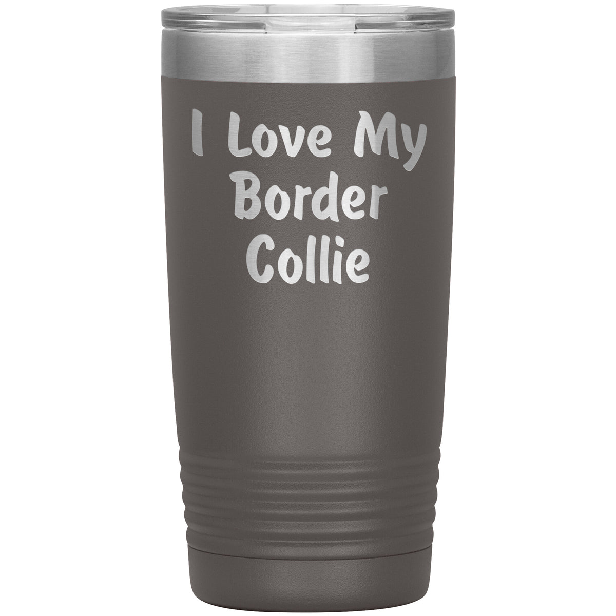 Love My Border Collie v4 - 20oz Insulated Tumbler