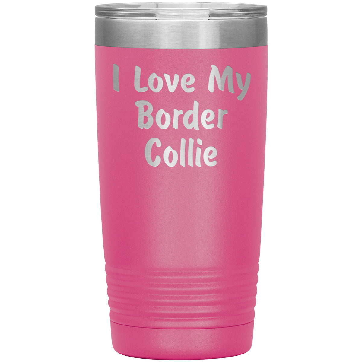 Love My Border Collie v4 - 20oz Insulated Tumbler