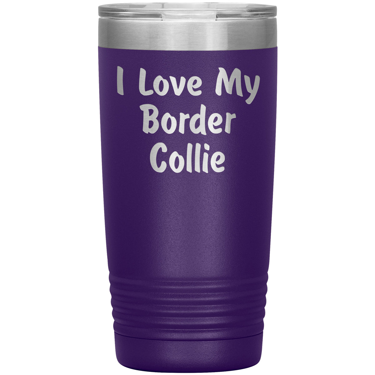 Love My Border Collie v4 - 20oz Insulated Tumbler