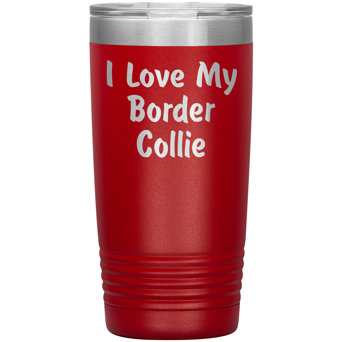Love My Border Collie v4 - 20oz Insulated Tumbler